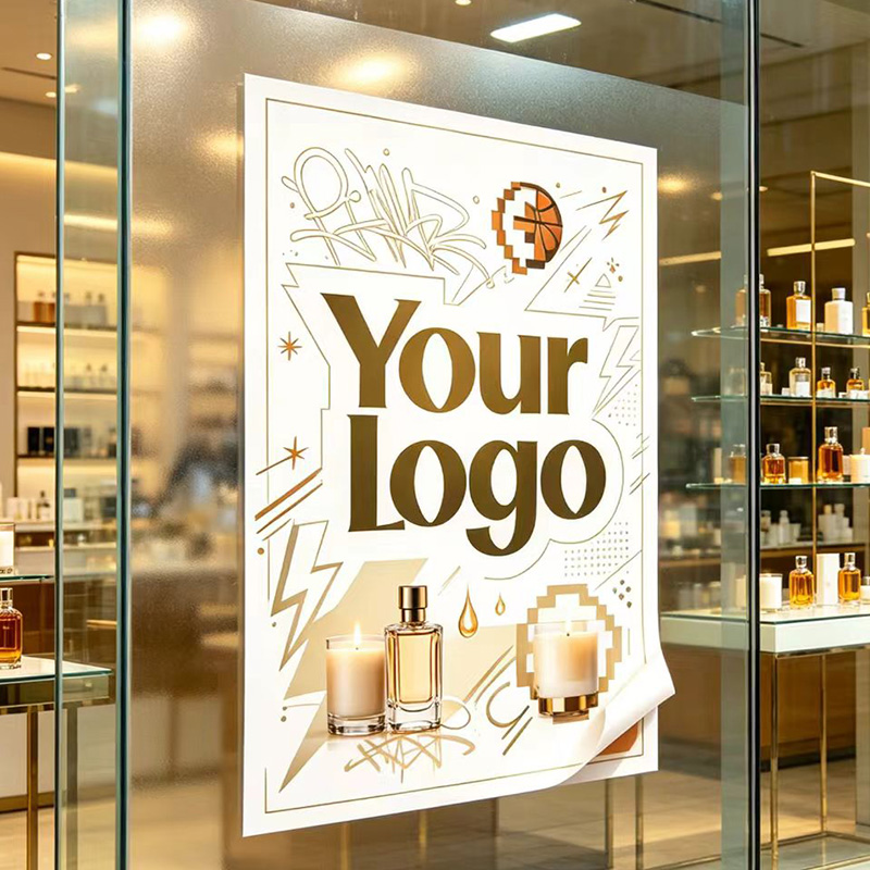 Perfume In Fragrance Shop - Naklejka na zamówienie o dowolnym rozmiarze