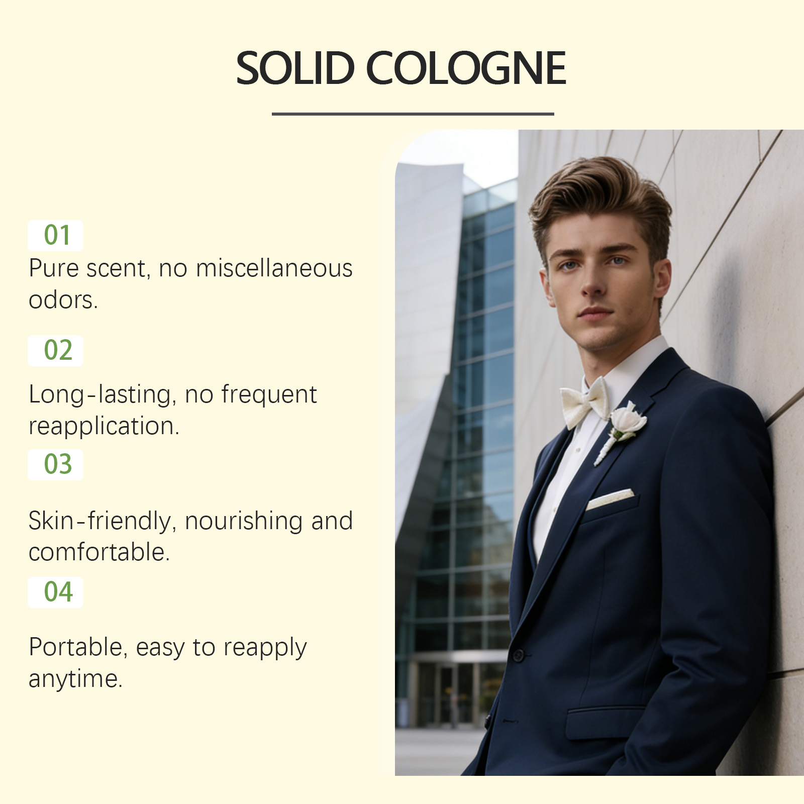 Zestaw 4 w 1: Feromonowy Kremo – Cologne Solid Balm recenzja i cena