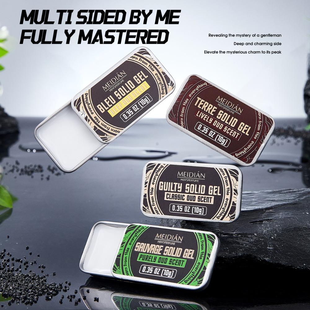 4 szt./zestaw Męski balsam w k – Cologne Solid Balm recenzja i cena