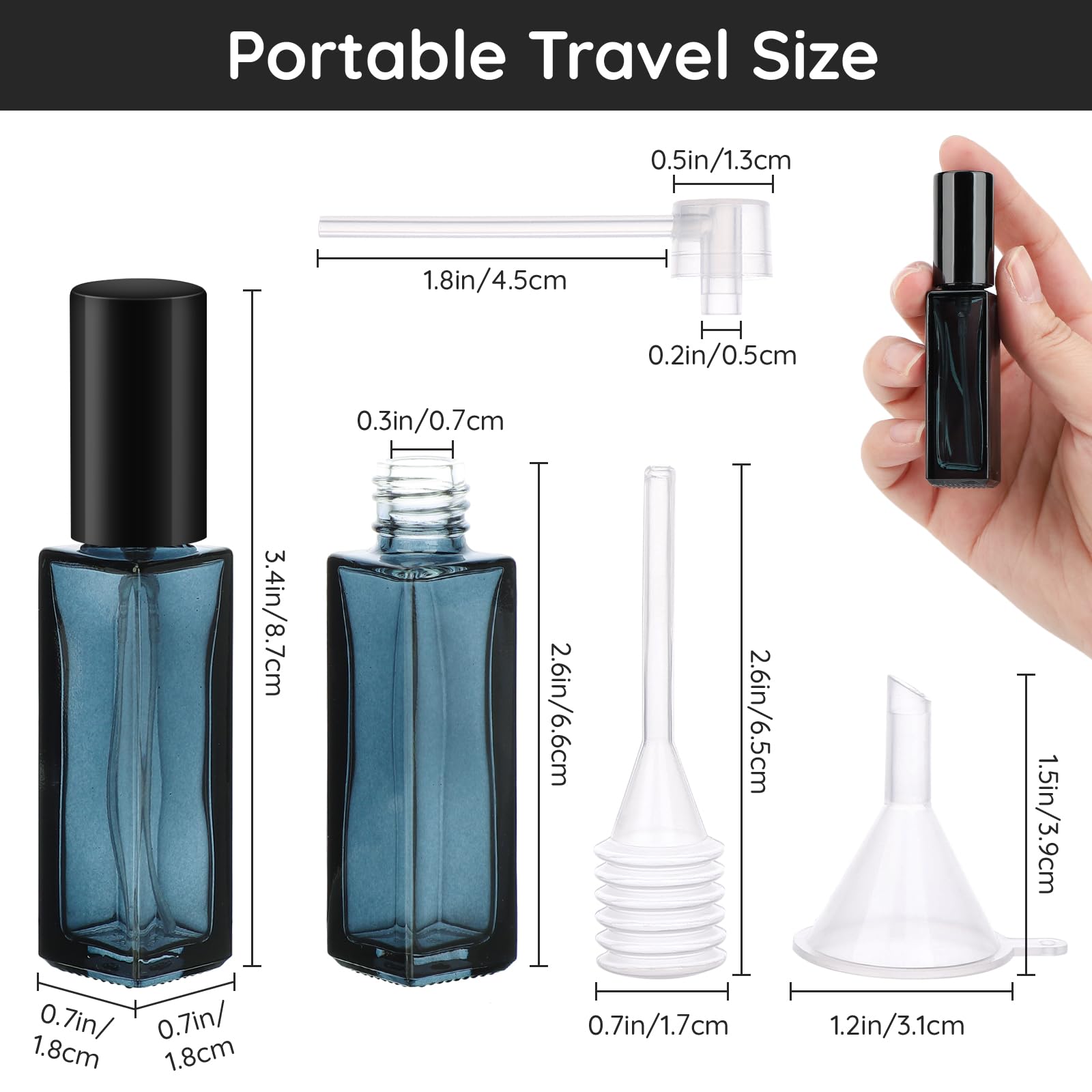 10 szt. Butelka na perfumy z a – Perfume Fragrance Mist recenzja i cena
