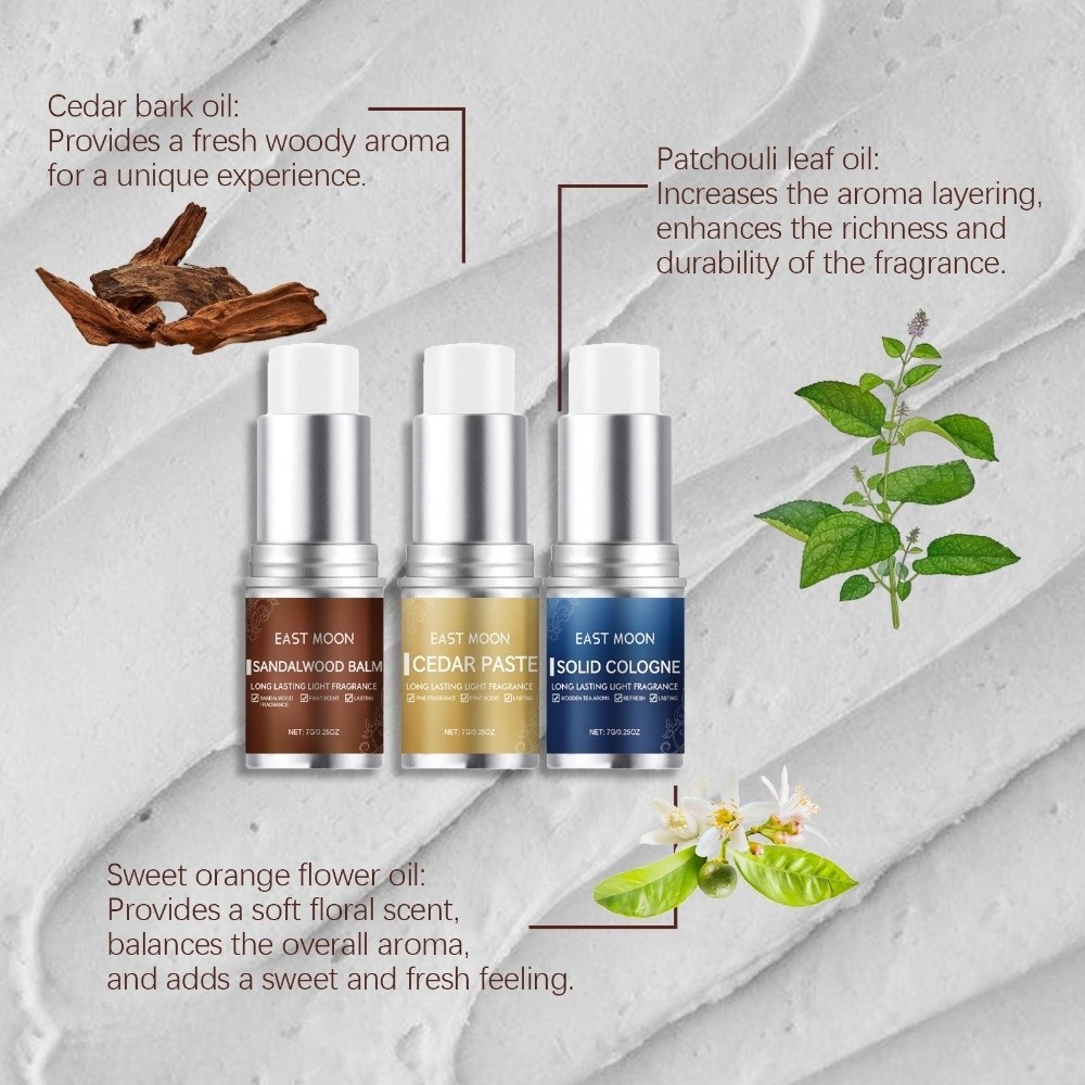 Naturalny EAST MOON Perfumy w  – Cologne Solid Balm recenzja i cena