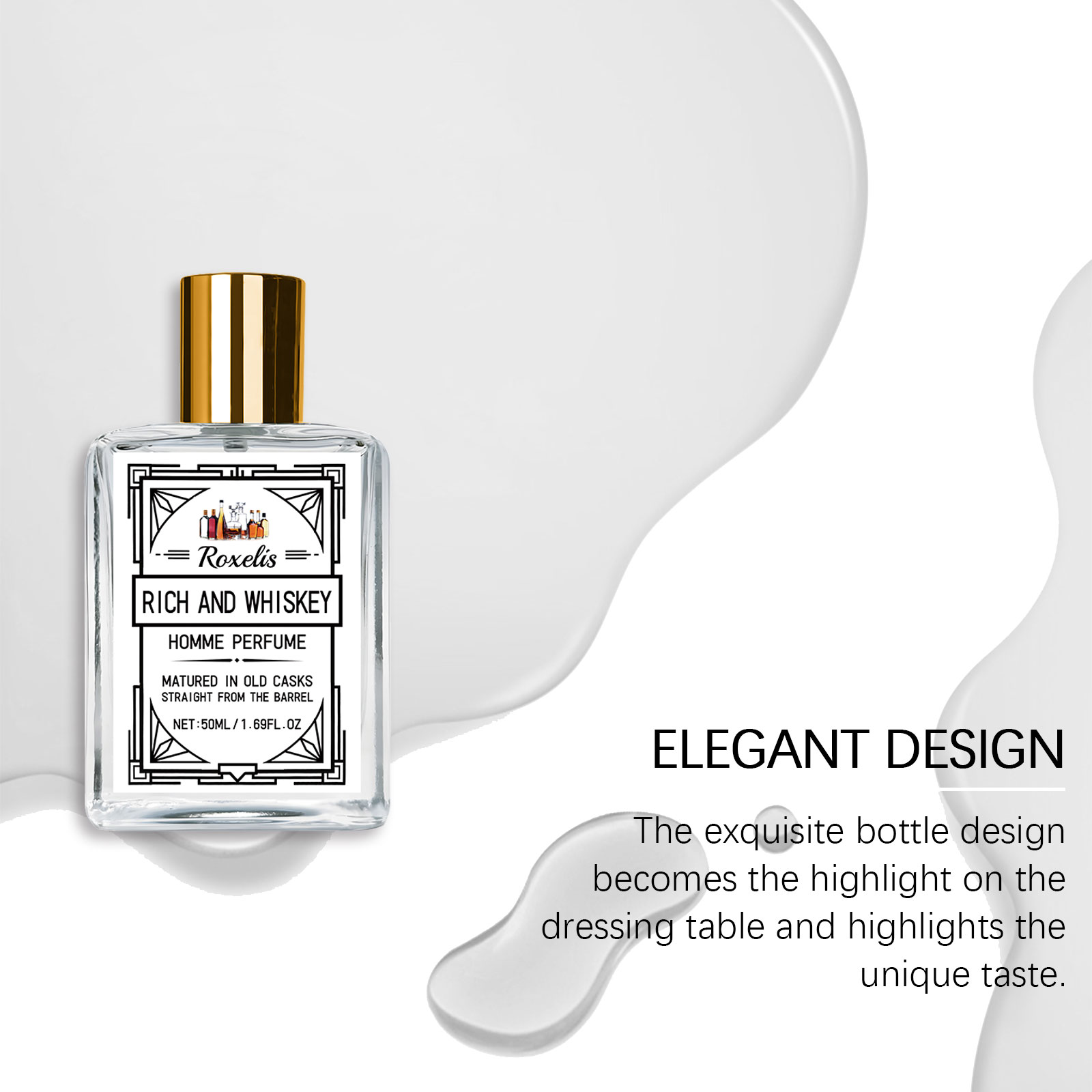 Roxelis 50ml Charm Whisky Perf – Perfume For Fragrance recenzja i cena