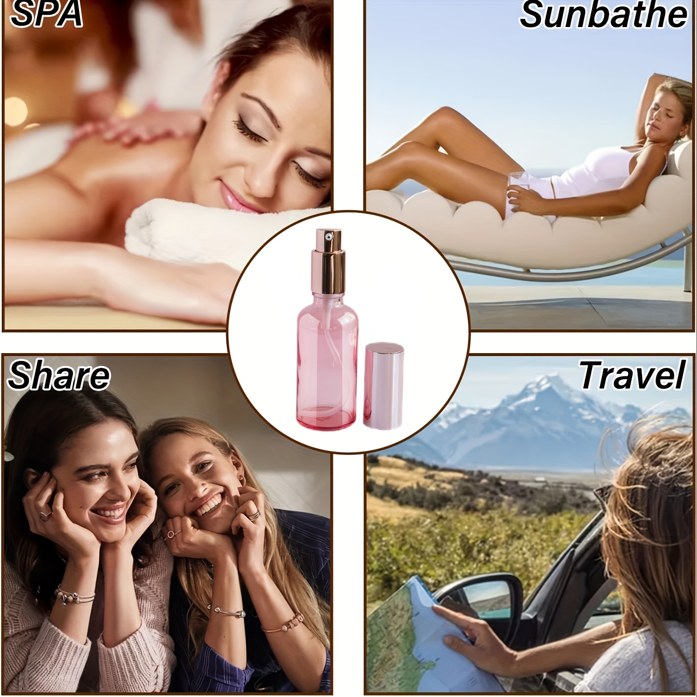 1 szt. Różowe butelki z rozpyl – Perfume Fragrance Mist recenzja i cena