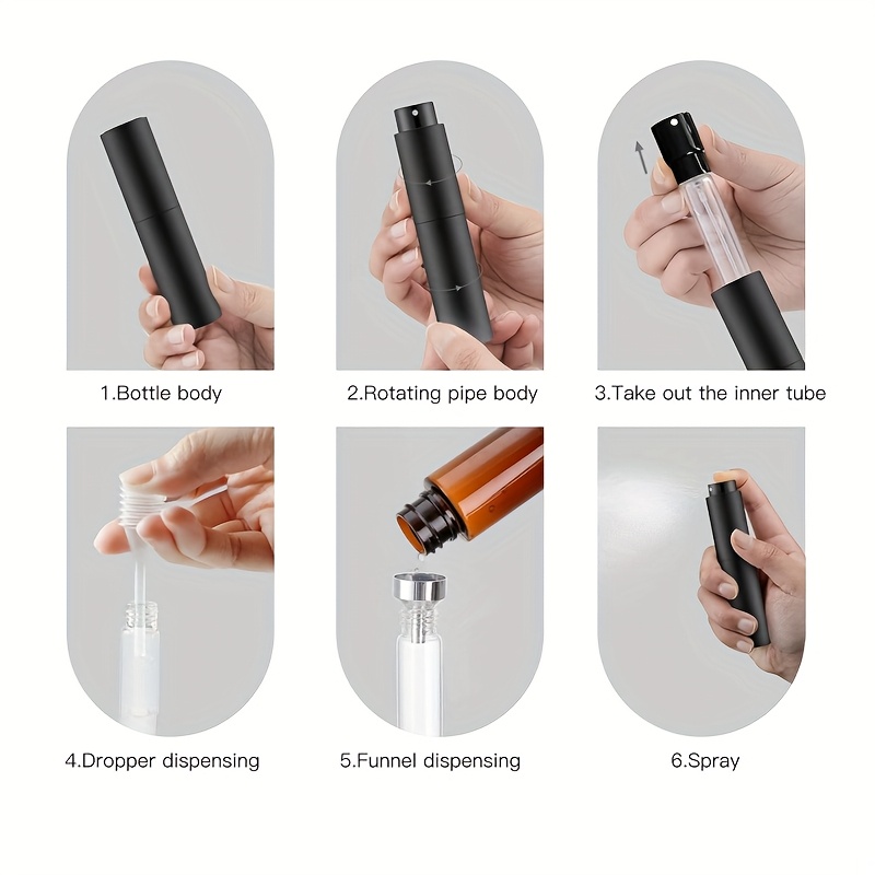 3 Zestawy podróżnych butelek n – Oud Perfume Spray recenzja i cena